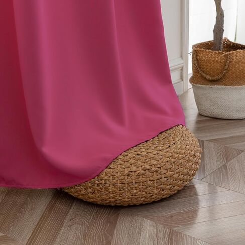 Yancorp Beige Blackout Curtains Thermal Insulated Window Treatment 63 Inches Long 2 Panels Set for Bedroom or Living Room (2 Panels), 34 in x 63 in, Beige in Kuwait