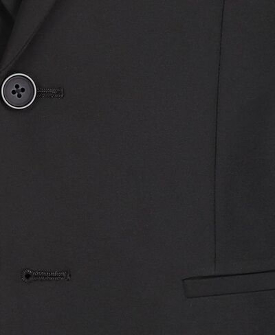 Calvin Klein Boys' Blazer Suit Jacket, 2-button Single Breasted Closure, Buttoned Cuffs & Front Flap Pockets, Khaki Sharkskin, 16 in Saudi Arabia