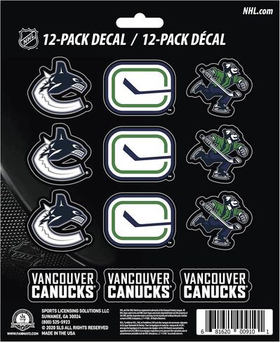 ملصق صغير من FANMATS NHL للجنسين والكبار من NHL 12-E2pk in Saudi Arabia