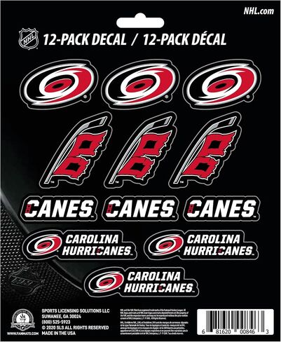ملصق صغير من FANMATS NHL للجنسين والكبار من NHL 12-E2pk in Saudi Arabia