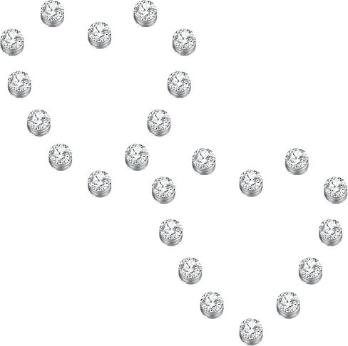 24 Sets Wedding Veil Weights Magnetic Pearls- 0.4 Inch Bridal Veil Weights Magnetic Double-sided Artificial Pearls for Wedding Bridal Decoration in Saudi Arabia
