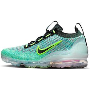 Nike Big Kid's Air Vapormax 2021 FK NN Volt/Black-Photo Blue (DX3367 700) - 5