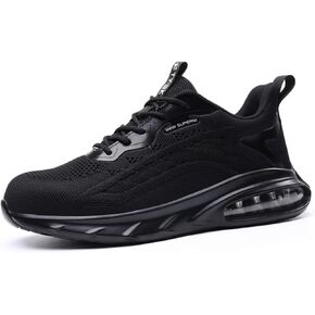 Baobeijiadao Steel Toe Shoes for Men Women Wide Lightweight Safety Sneakers Comfortable Safety Shoes Colorful Tennis Work Shoes