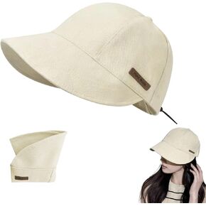 huablo]Womens Sun Hat Wide Brim Hat UV Protection Hiking Fishing Hats Suitable for Available in All Seasons 10P- XEDBMao