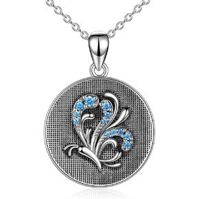 St. Christopher Necklace S925 Sterling Silver Saint Christopher Pendant Necklace St Christopher Jewelry Gifts for Men Boys in Saudi Arabia