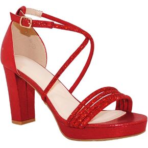 Women's Hi-Chunk High Heel Pump Sandals