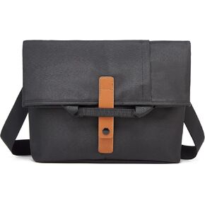 Rexmore Canvas Messenger Bag for Men, Vintage Causal Folding Crossbody Shoulder Handbag Purse Bag Travel Satchel Bags