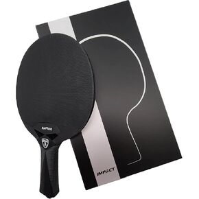 Killerspin Impact D1 SmartGrip, Table Tennis Paddles, Table Tennis Racket, Ping Pong Paddle Case, Table Tennis Equipment for Beginners / Intermediates, 5-ply Wood, 6mm Thick Blade
