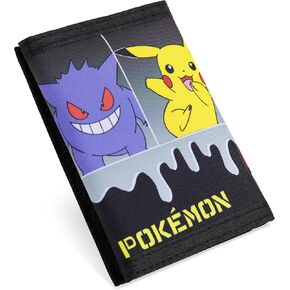 Pokemon Kids Wallet, Pikachu Trifold Wallet