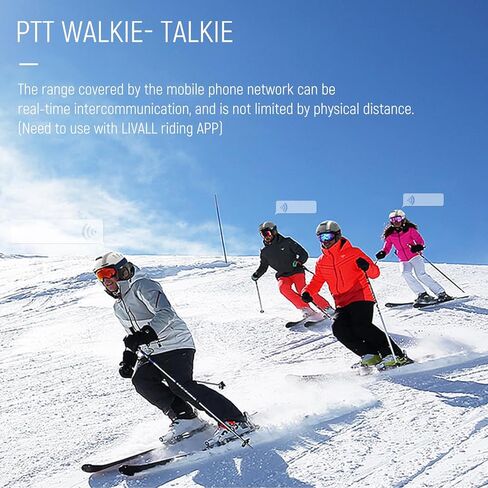 LIVALL Smart Bluetooth Ski & Smart Bicycle Helmet with Built in Speakers & Microphone. in Kuwait