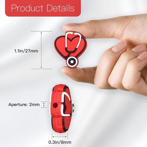 Cat Focal Beads for Pens, Silicone Focal Beads Bulk for Bead Pens Keychain Bracelet Jewelry Making (8Pcs Cats) in Kuwait