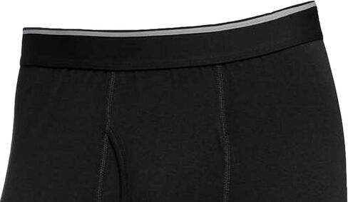 بلو ريبون كيركلاند سيجنتشر سوبيما سراويل داخلية للرجال من القطن (4 عبوات) - أسود مقاس XL in Kuwait