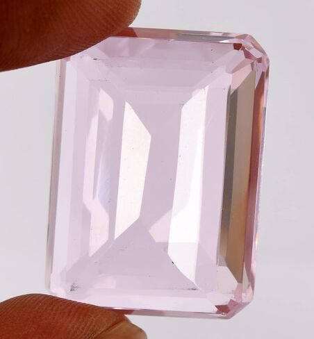 GEMHUB Approx 80 to 100 Ct Emerald Cut Blue Topaz for Jewelry Making in Saudi Arabia