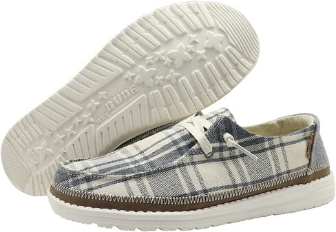 Hey Dude Wendy Vogue Women's موكاسين, أبيض, One Size in Kuwait