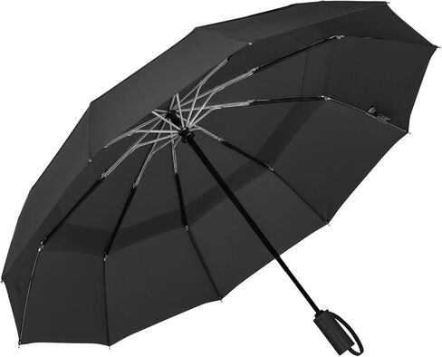 مظلة LANBRELLA مظلة سفر مدمجة مقاومة للرياح تفتح تلقائيًا وتغلق للمطر in Kuwait