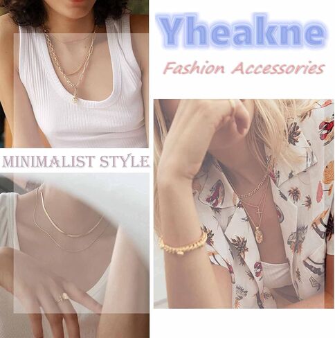 Boho Layered Cross Choker Necklace Gold Cross Pendant Necklace Ball Satellite Chain Necklace Vintage Double Layer Necklace Chain Jewelry for Women and Girls Gift in Saudi Arabia