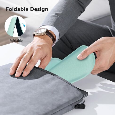 ZIBLY Wrist Rest Keyboard and Mouse Set - Anti-Skid Non Slip Ergonomic Wrist Cushion Support Pad - Easy Typing,Pain Relief - Premium Memory Foam for Work from Home Gaming Computer Laptop in Kuwait