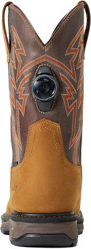 Ariat Mens WorkHog XT BOA Waterproof Work Boot Aged Bark/Brown 15 Wide in Saudi Arabia