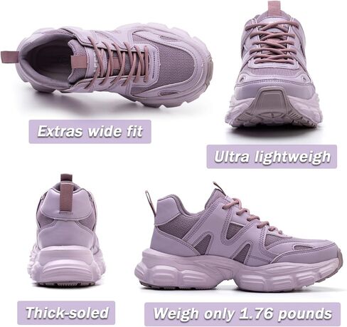Breathable Steel Toe Sneakers for Women Non Slip Work Shoes | Lightweight, Cushioned, Multi Color, Puncture Proof, Comfortable Safety Tennis Shoes for Construction, Industrial, Warehouse in Saudi Arabia
