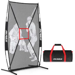 Baseball Softball Batter Dummy,Pitching Training Mannequin,Pitching Aid for Improved Accuracy