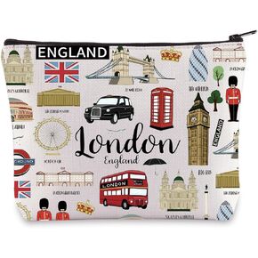 London Canvas Tote Bag London Souvenirs Gifts London Shopping Bag London Shoulder Bag London Travel Bag