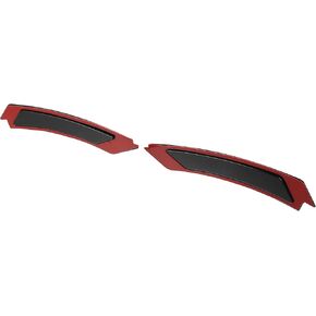 X AUTOHAUX Pair Front Bumper Reflector Side Marker 63147205398 63147205397 for BMW 328i 2009-2012 Replace Amber Color Reflector White