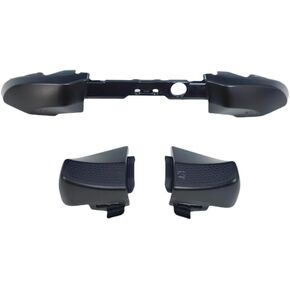Replacement Housing Shell Front Back Case Cover Faceplate for Xbox Elite Series 2 Controller - Black, with Screwdriver Tool