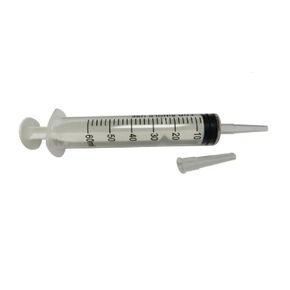 EXELint Disposable Syringe, Sterile Single Pack, 50 ml to 60 ml Medical Grade Catheter Tip, J1