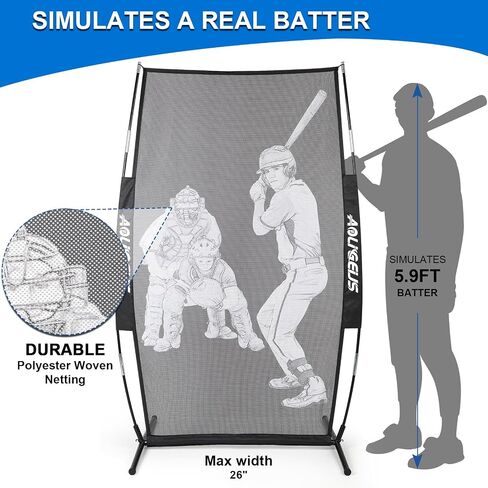 Baseball Softball Batter Dummy,Pitching Training Mannequin,Pitching Aid for Improved Accuracy in Saudi Arabia