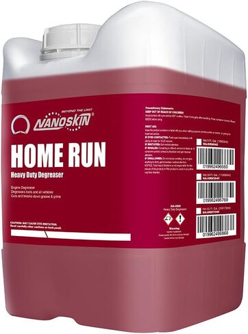 Nanoskin HOME RUN Heavy Duty Industrial Degreaser 1 Gallon – Removes Oil, Grease & Soil on Appliance, Grill, Stovetop, Concrete, Tool, Engine, Fiberglass, Aluminum, Stainless Steel & Kitchen Surface in Saudi Arabia