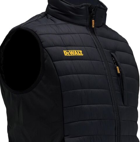 DEWALT Men's Hybrid, Polyester with Stretch, Insulated, Regular Fit Work Vest in Saudi Arabia