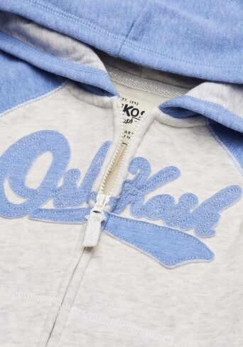 OshKosh B'Gosh Girls' Logo Hoodie, Pink, 2T in Saudi Arabia