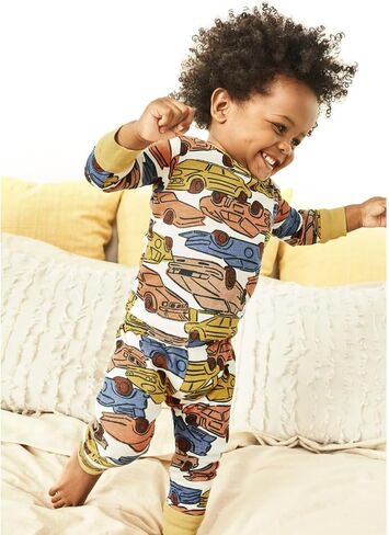 Carter's 4 Piece Pajama Set (Orange/Navy/Epic Gamer, 6) in Saudi Arabia