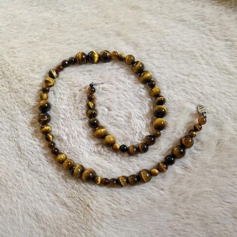 قلادة UNITARY Red Onyx Strand للنساء، قلادة مطرزة يدويًا للرجال، أحجار كريمة مستديرة طبيعية معقودة يدويًا، هدايا مجوهرات الخرز العلاجي in Kuwait