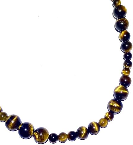 قلادة UNITARY Red Onyx Strand للنساء، قلادة مطرزة يدويًا للرجال، أحجار كريمة مستديرة طبيعية معقودة يدويًا، هدايا مجوهرات الخرز العلاجي in Kuwait
