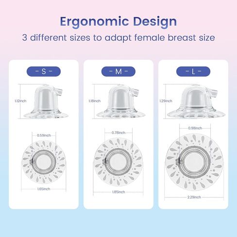 12 Gears Rechargeable Electric Nipple Corrector for Flat, Short, or Inverted Nipples to Help Breastfeeding, Portable Nipple Pump, Sunken Nipple Puller, Nipple Massage, 8PCS in Saudi Arabia