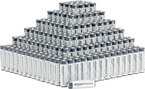 Amazon Basics 40-Pack AA Industrial Alkaline Batteries, 1.5 Volt, Long-Lasting Power, 5-Year Shelf Life in Saudi Arabia