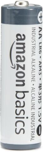 Amazon Basics 40-Pack AA Industrial Alkaline Batteries, 1.5 Volt, Long-Lasting Power, 5-Year Shelf Life in Saudi Arabia