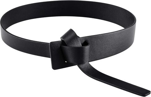 Ayliss Women Fashion Leather Belt for Jeans Jumpsuit Coat Dress Belt Faux Leather Waistband Tie Knot Waist Belt in Saudi Arabia