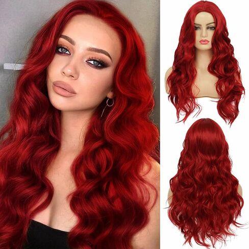Kaneles White and Black Curly Women Wigs Long Wave Hair for Halloween Cosplay Costume Synthetic Ombre Wigs in Saudi Arabia