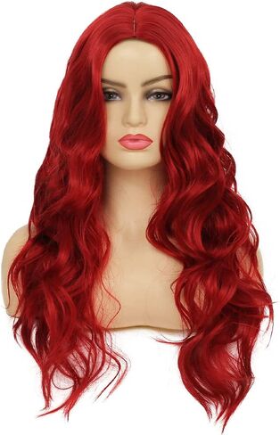 Kaneles White and Black Curly Women Wigs Long Wave Hair for Halloween Cosplay Costume Synthetic Ombre Wigs in Saudi Arabia