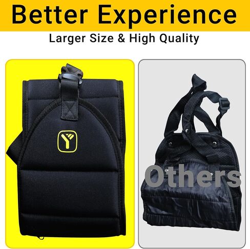 Airplane Travel Foot Rest Plane Leg Rest (Memory Foam) Flight Accessories for Feet Foot and Heel Hammock in Kuwait