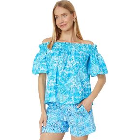 Lilly Pulitzer Leanne Off-The-Shoulder Top