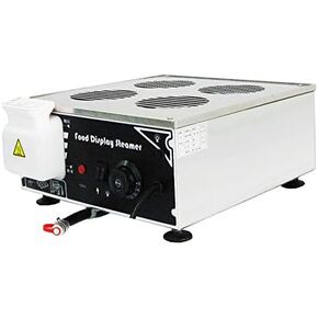 Electric Bun Steamer, Curved Glass Luxury Design 5 Layers Stainless Steel Food Hot Showcase, Bao steaming machine (500C)