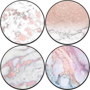 حامل الهاتف الخليوي القابل للطي للهواتف الذكية من إيميري (4 عبوات) - أسود أبيض in Kuwait