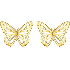 Women Star Heart Teardrop Earrings,Girls Round Circle Triangle Stud Earrings Gifts Jewelry