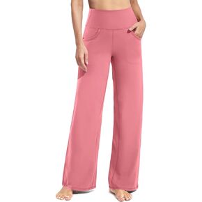 Promover Yoga Pants Women Wide Leg Sweatpants with Pockets Stretch Casual Lounge Pants Petite/Regular/Tall