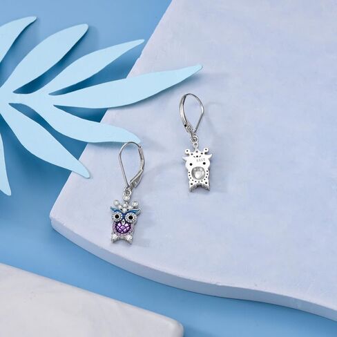 Leaf Earrings 925 Sterling Silver for Women Abalone Shell Earrings Leaf Dangle Earrings Leaf Jewelry Birthday Mothers Day Gifts for Mom Wife in Kuwait