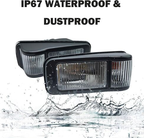Truck Side Marker Park Light Door Clear Amber Lamp Compatible With Isuzu NPR 2008-2015, NPR-HD 2008-2016, NQR 2008-2016, NRR 2008-2016 4HK1, 4JJ1 Turbo/NA 8980397783 (Left Side) in Saudi Arabia