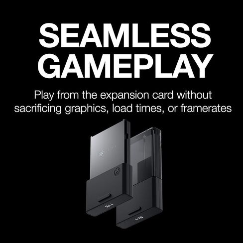 بطاقة توسيع التخزين Seagate لجهاز Xbox Series X|S، سعة 1 تيرابايت، SSD، NVMe Expansion SSD (STJR1000400) in Saudi Arabia